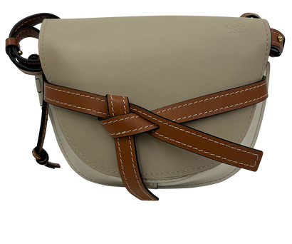 Gate Mediano, 1.100€, Bolso, Beige/Marrón, Animal - Piel, Vista frontal