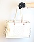 Tote Vintage, 250&euro;, Blanco, Animal - Piel, Vista frontal