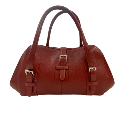 Senda M, 320&euro;, Bolso, Rojo, Animal - Piel, Vista frontal