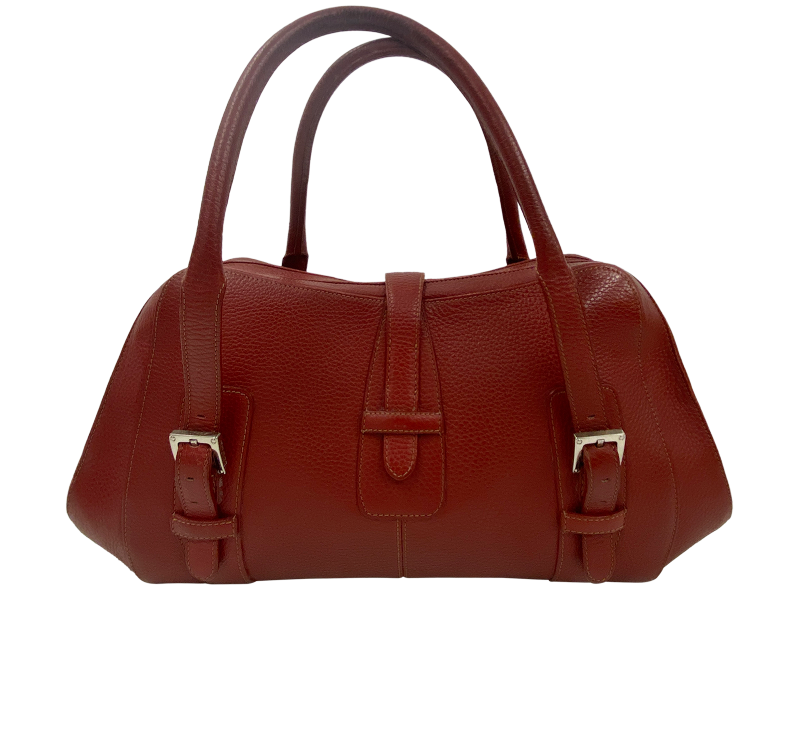 Senda M, 320&euro;, Bolso, Rojo, Animal - Piel, Vista trasera