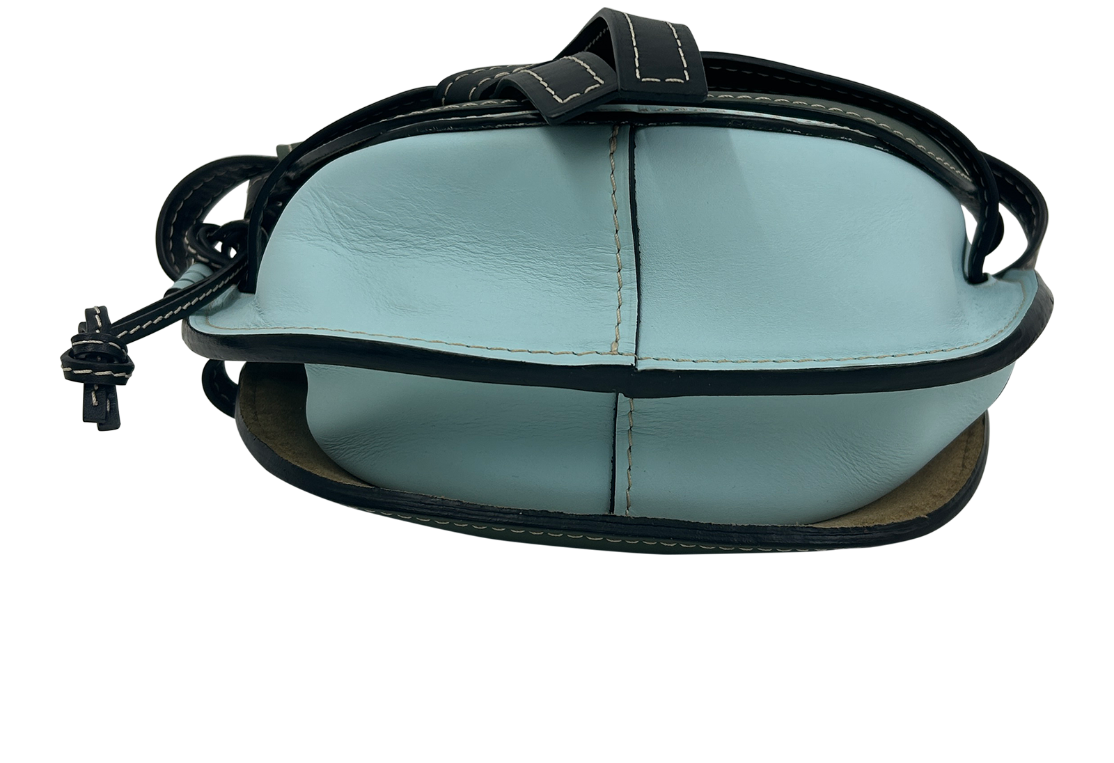 Gate M, 1.100&euro;, Bolso, Azul/Negro/Verde, Animal - Piel, Vista superior