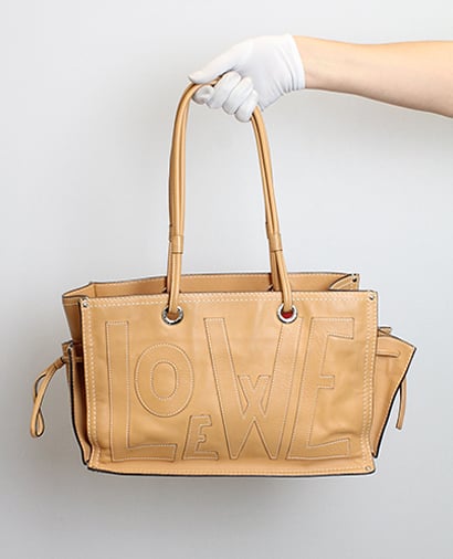 Tote Vintage, 220&euro;, Marrón, Cuero - Ante, Vista frontal