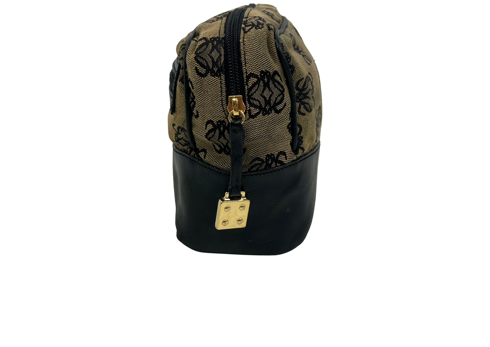 Neceser, 140&euro;, Bolso, Marrón/Negro, Animal - Piel/Tejido - General, Vista inferior