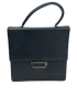 Bolso de Mano sin Correa Solapa, 290&euro;, Bolso, Negro, Animal - Piel, Vista frontal