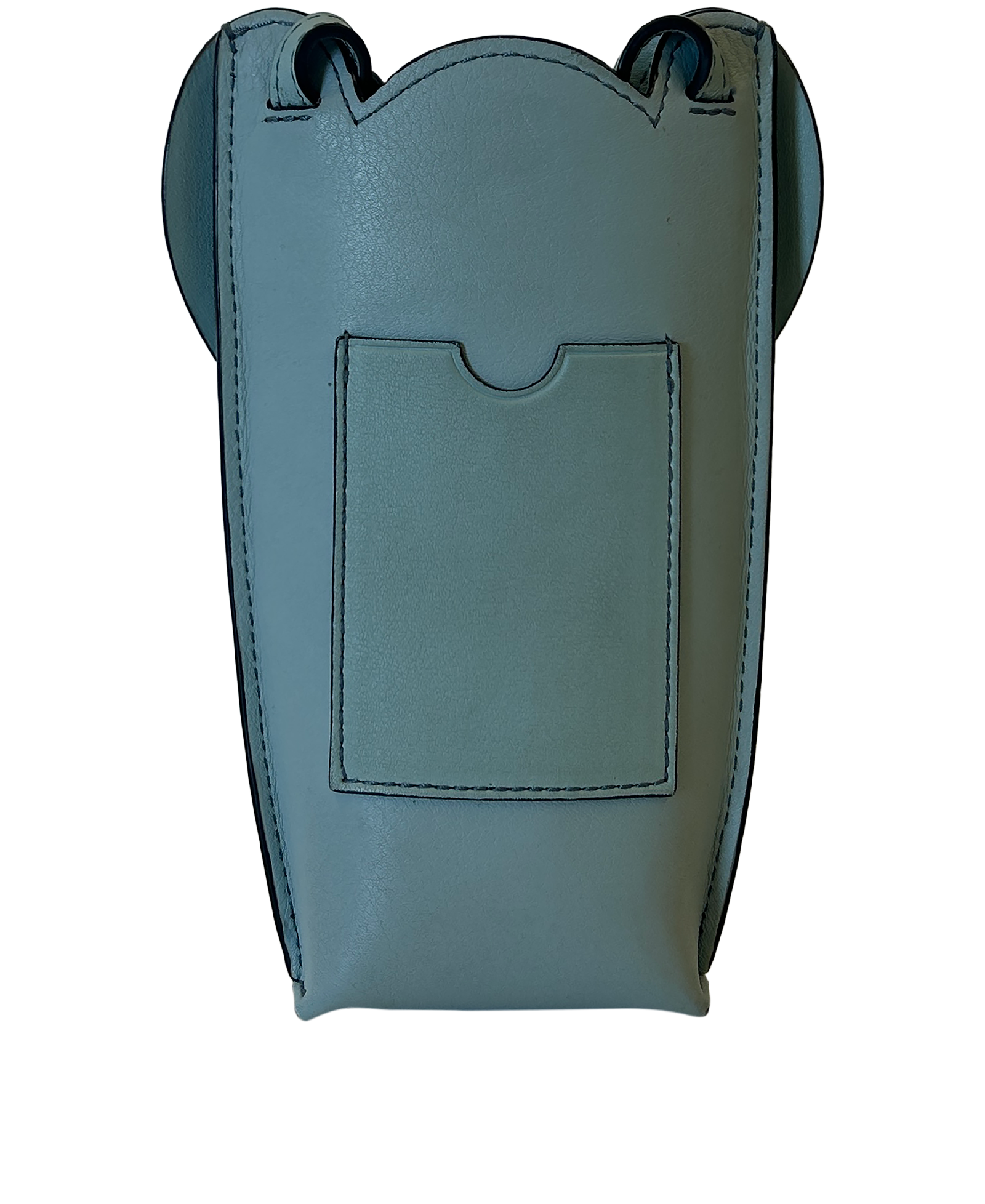 Bandolera Porta Teléfonos Elefante, 290&euro;, Bolso, Azul, Animal - Piel, Vista trasera