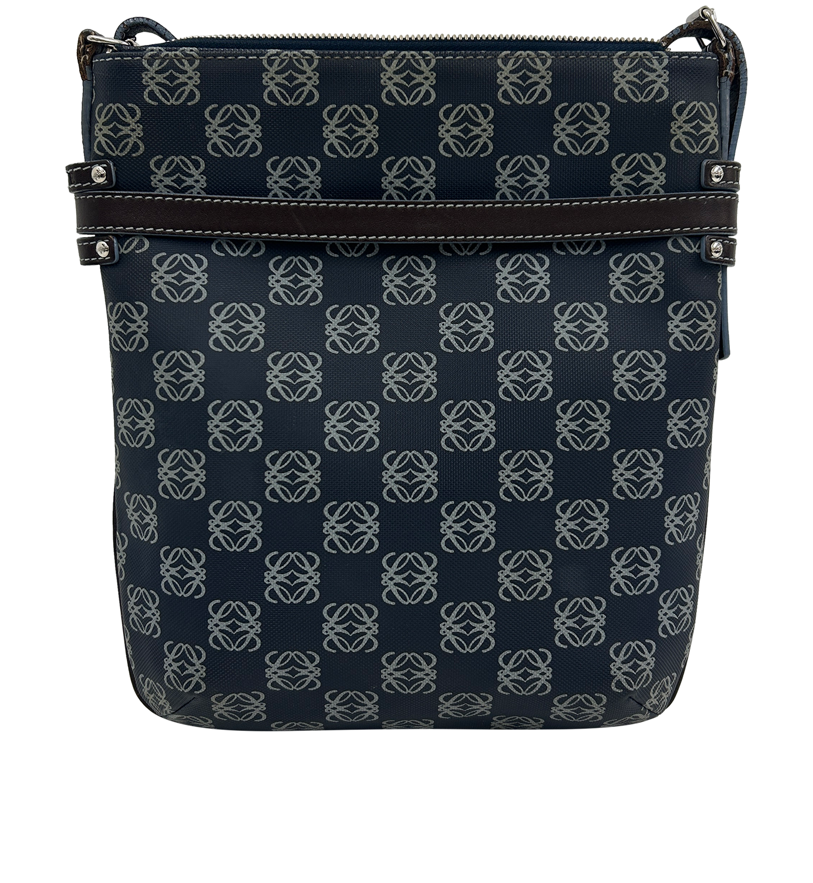 Crossbody, 320&euro;, Bolso, Azul, Lona - General, Vista trasera