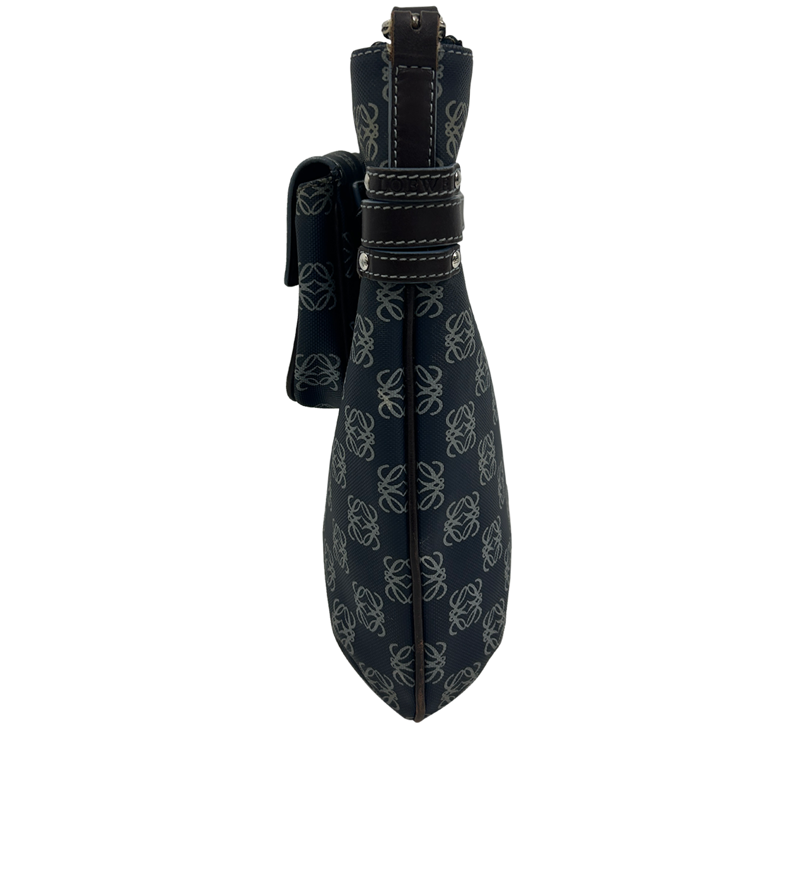 Crossbody, 320&euro;, Bolso, Azul, Lona - General, Vista inferior