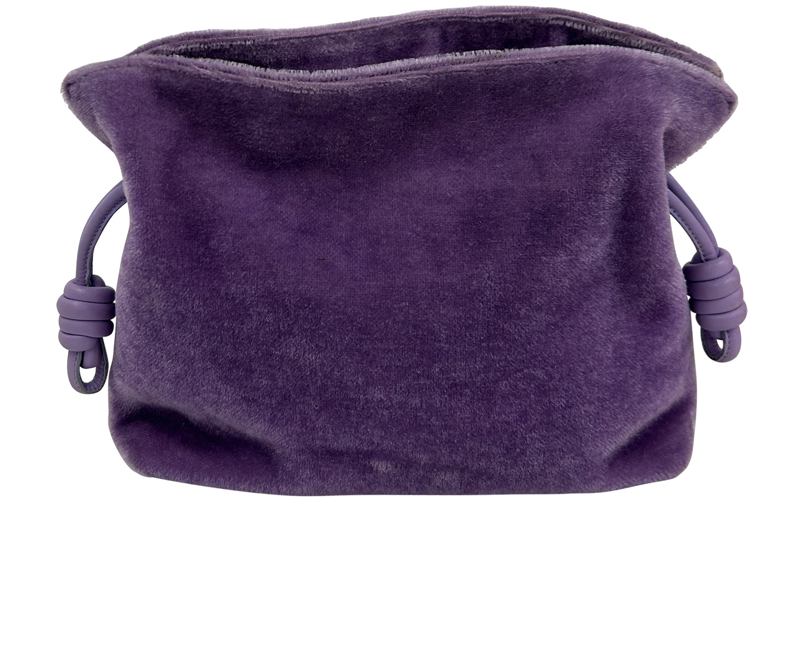 Flamenco, 980&euro;, Bolso, Morado, Textil - Terciopelo, Vista trasera