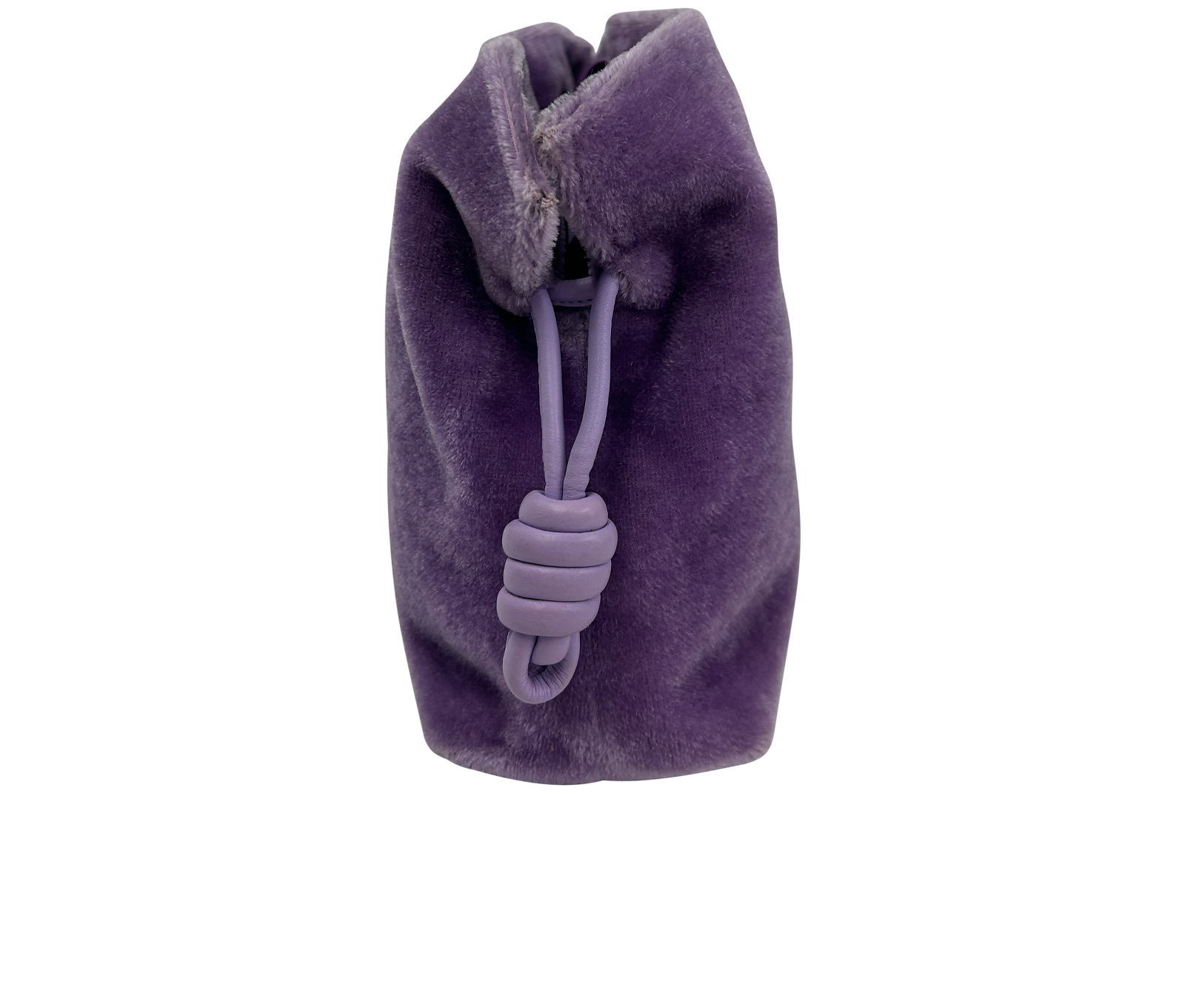 Flamenco, 980&euro;, Bolso, Morado, Textil - Terciopelo, Vista lateral