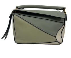 Mini Puzzle, Piel, Verde/Azul/Blanco, 012152,3*