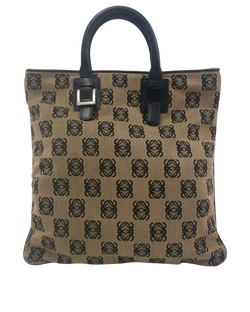 Tote Anagrama,Lona,Beige,150402,DB,3