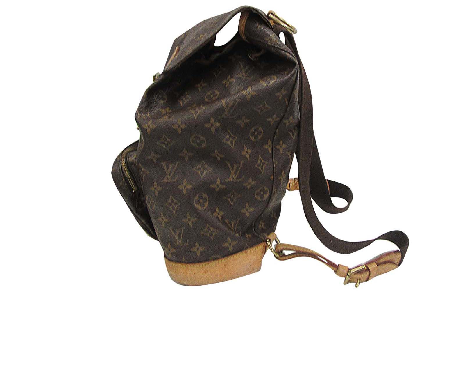 COMPRANDO MOCHILA LOUIS VUITTON VINTAGE MONTSOURIS GM 