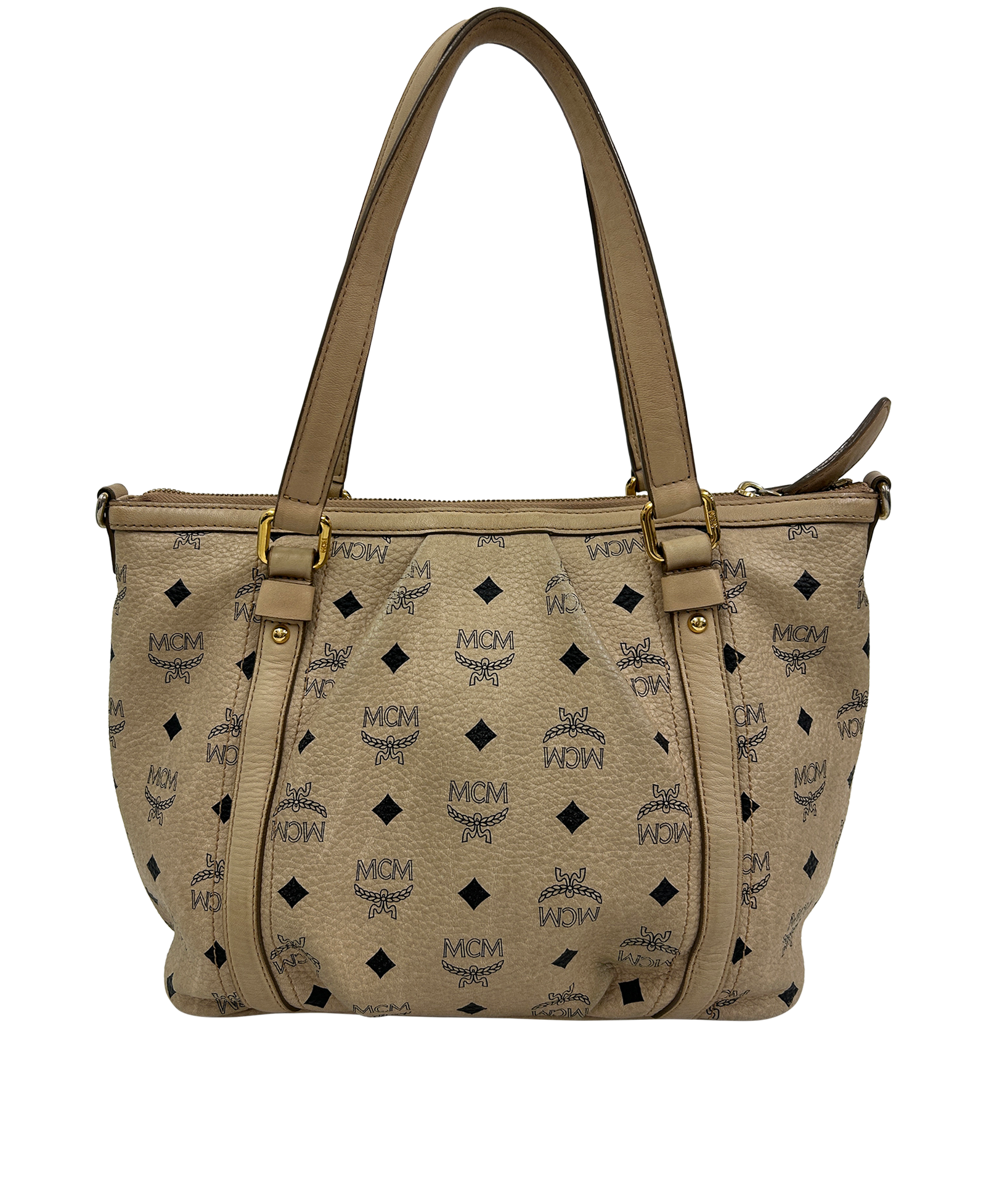 Tote Visetos, 110&euro;, Bolso, Beige, Animal - Piel, Vista trasera