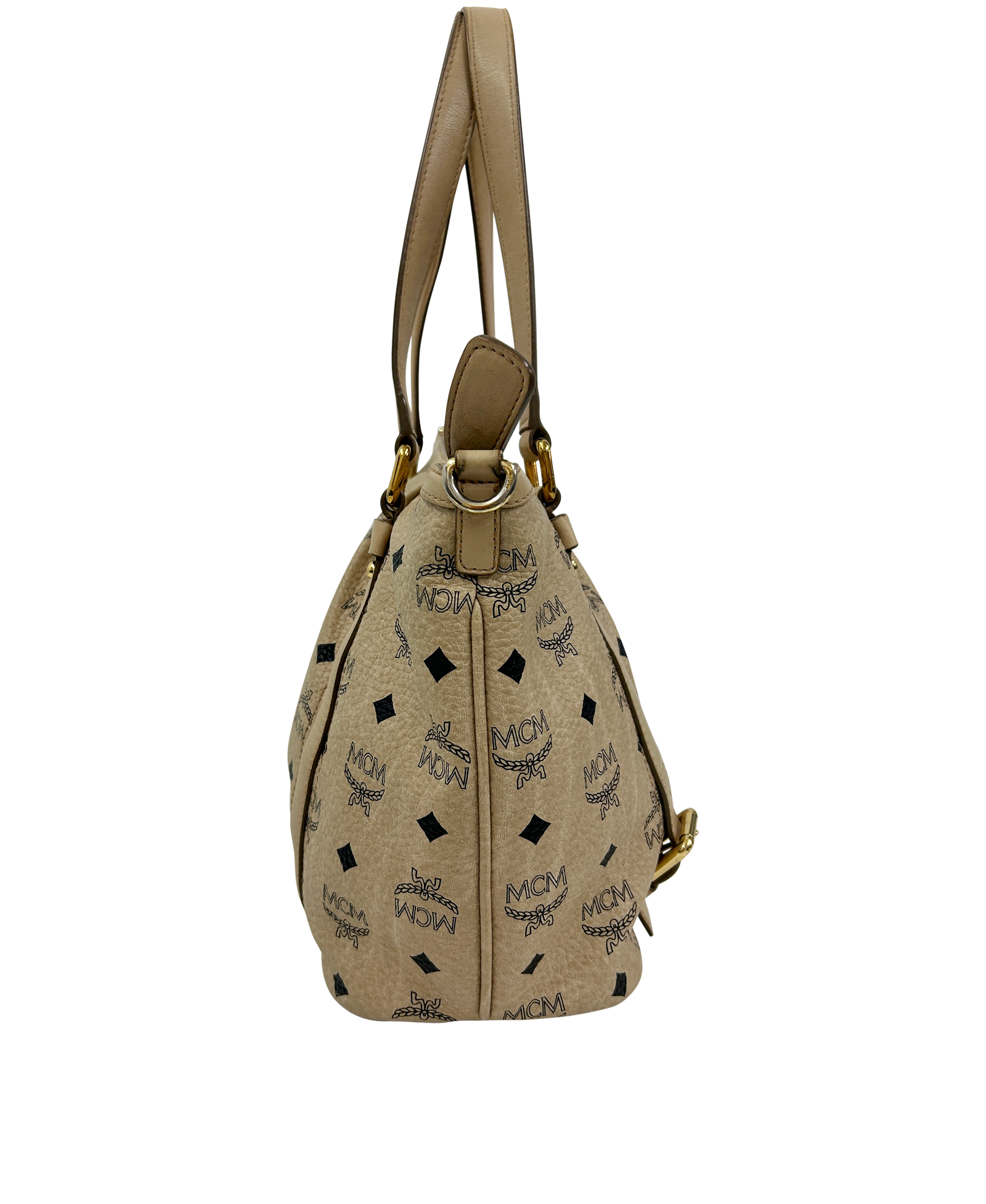 Tote Visetos, 110&euro;, Bolso, Beige, Animal - Piel, Vista lateral