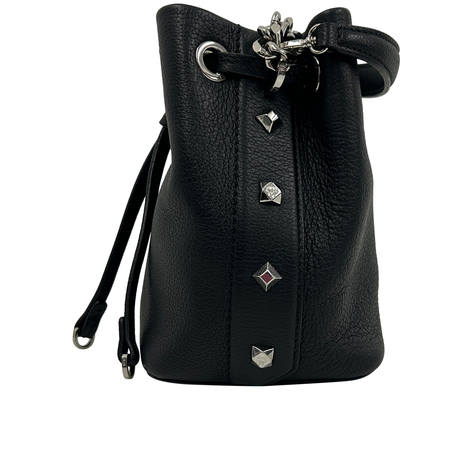 Bucket, 200&euro;, Bolso, Negro, Animal - Piel, Vista inferior