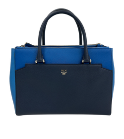 Tote, Piel, Azul,3*