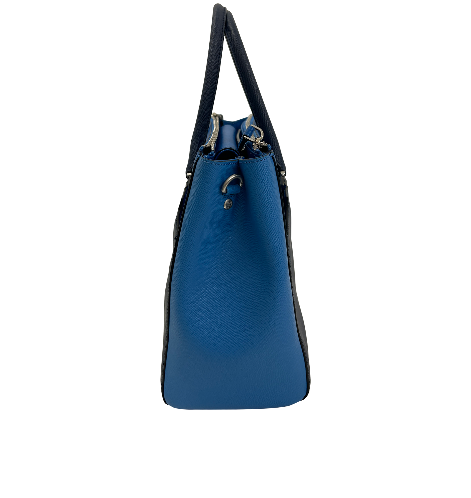 Tote, 160&euro;, Bolso, Azul, Animal - Piel, Vista lateral