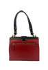 Prada Bauletto Bag, 790&euro;, Bolso, Negro/Rojo, Animal - Piel, Vista trasera