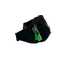 Riñonera, 340€, Bolso, Negro/Verde, Polímero - Nylon, Vista lateral