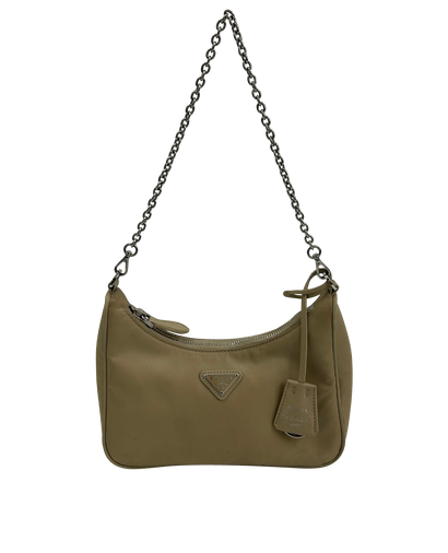 Re-Nylon Re-Editión, 840&euro;, Bolso, Beige, Polímero - Nylon, Vista frontal