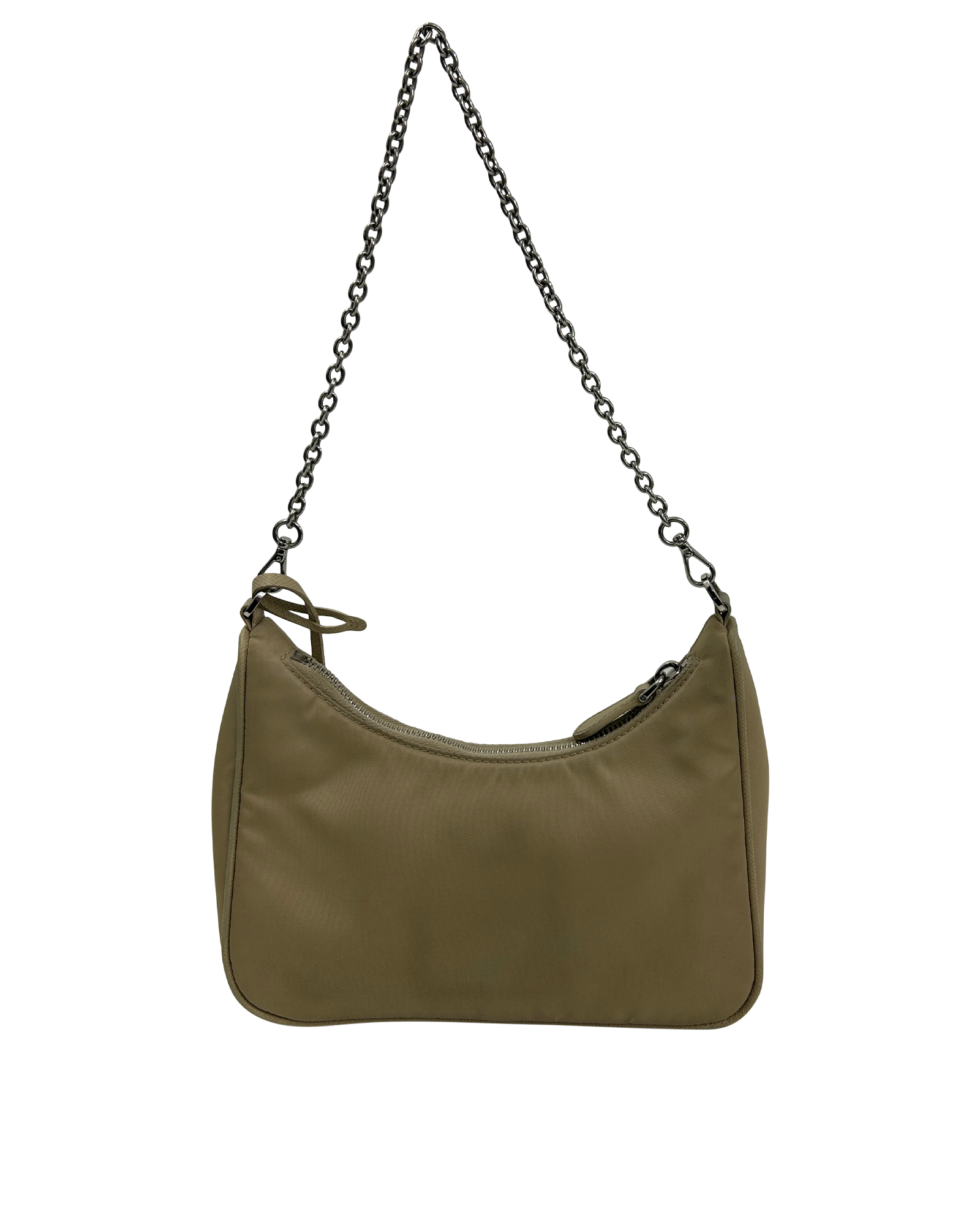 Re-Nylon Re-Editión, 840&euro;, Bolso, Beige, Polímero - Nylon, Vista trasera