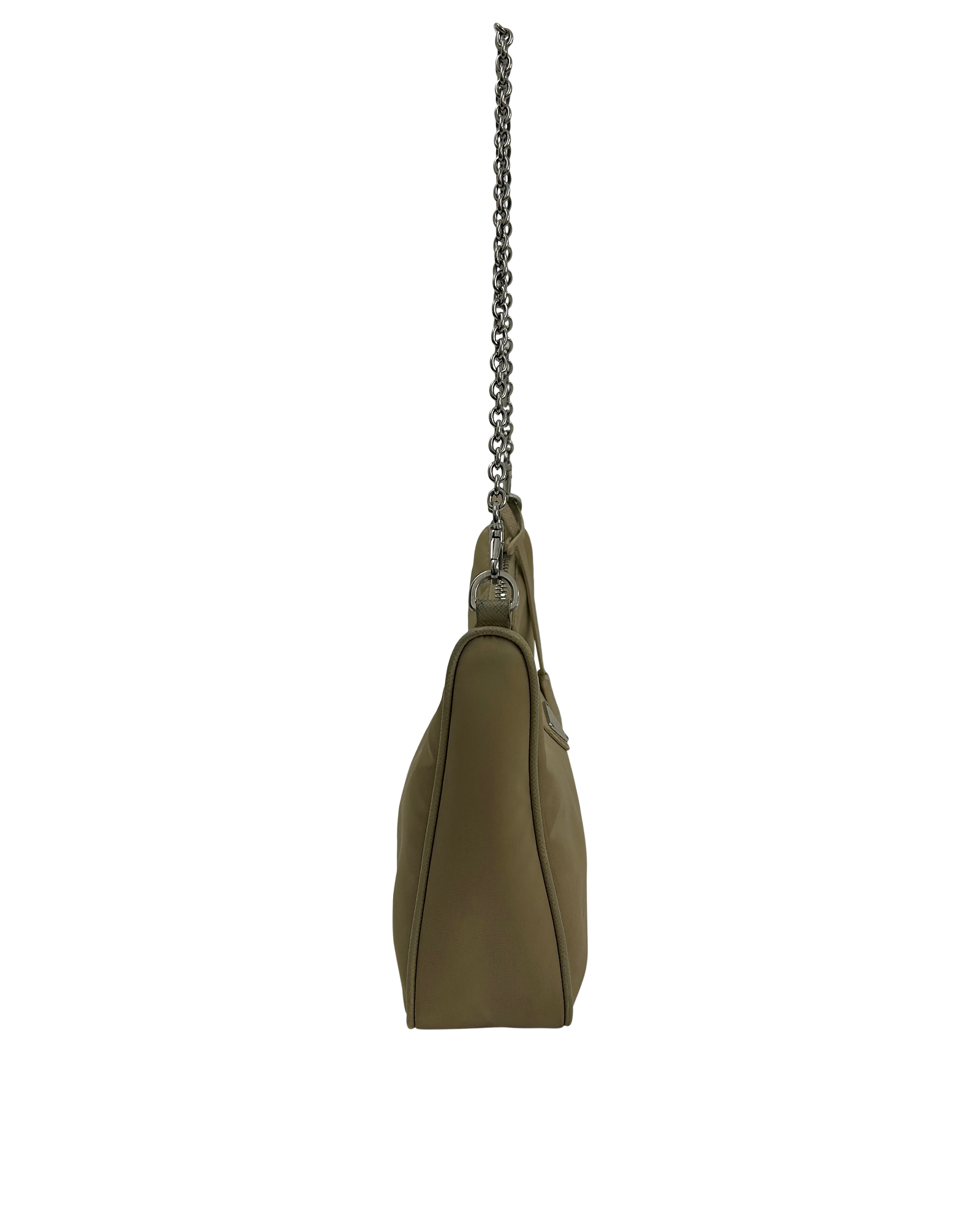 Re-Nylon Re-Editión, 840&euro;, Bolso, Beige, Polímero - Nylon, Vista lateral