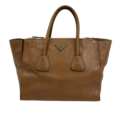 Tote Pyramid con Correa, vista frontal