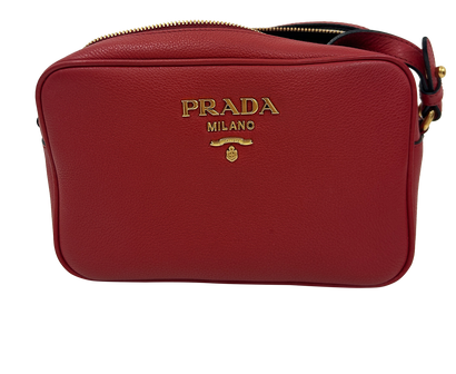 Camera Bag, 780&euro;, Bolso, Rojo, Animal - Piel, Vista frontal