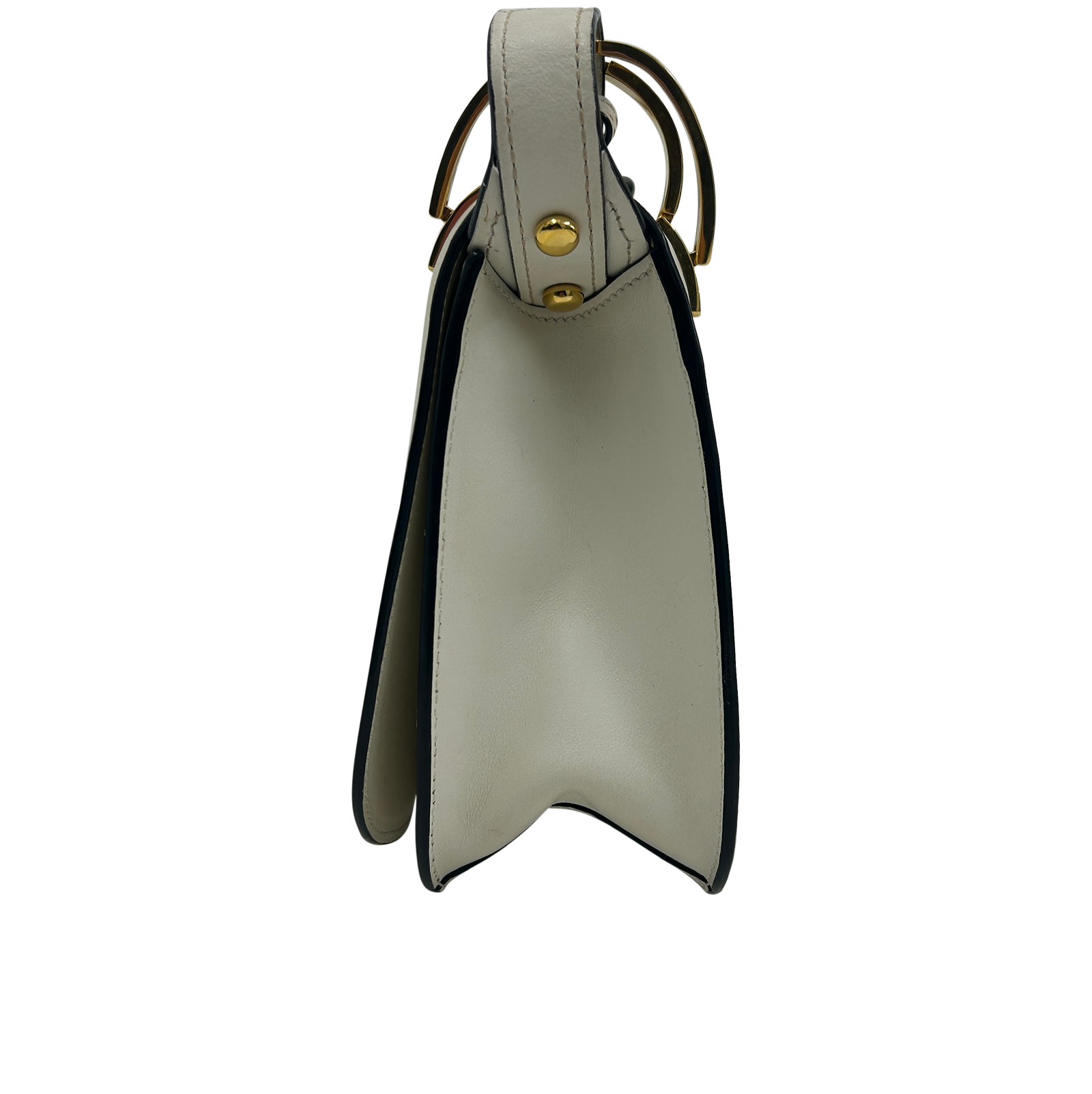 Pionniere, 590&euro;, Bolso, Blanco, Animal - Piel, Vista inferior