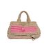 Raffia Tricot Shopper, vista frontal