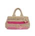 Raffia Tricot Shopper, vista trasera