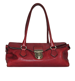 Buffalo Easy Bag, Leather, Red, 50, DB, 2
