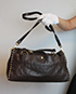 Bolso de mano con tapa, vista trasera