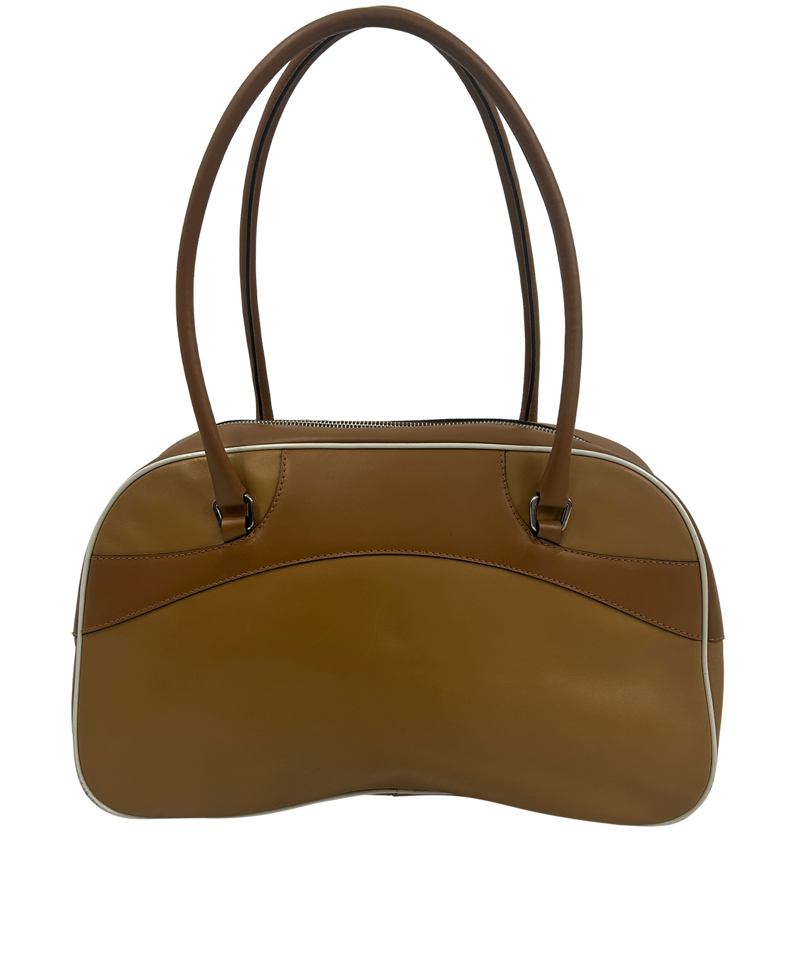 Bowler, 460&euro;, Bolso, Marrón, Animal - Piel, Vista trasera