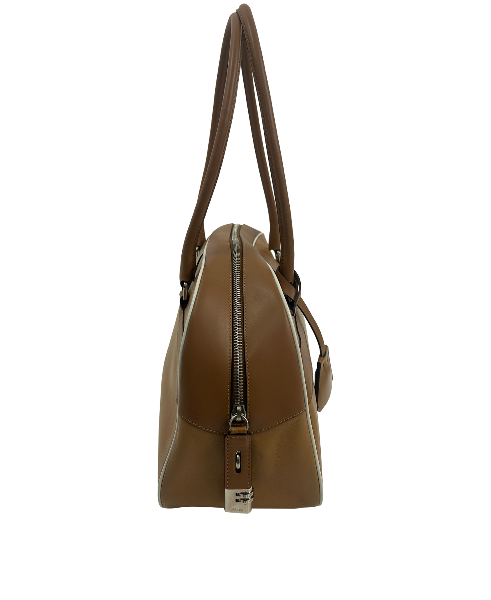 Bowler, 460&euro;, Bolso, Marrón, Animal - Piel, Vista lateral