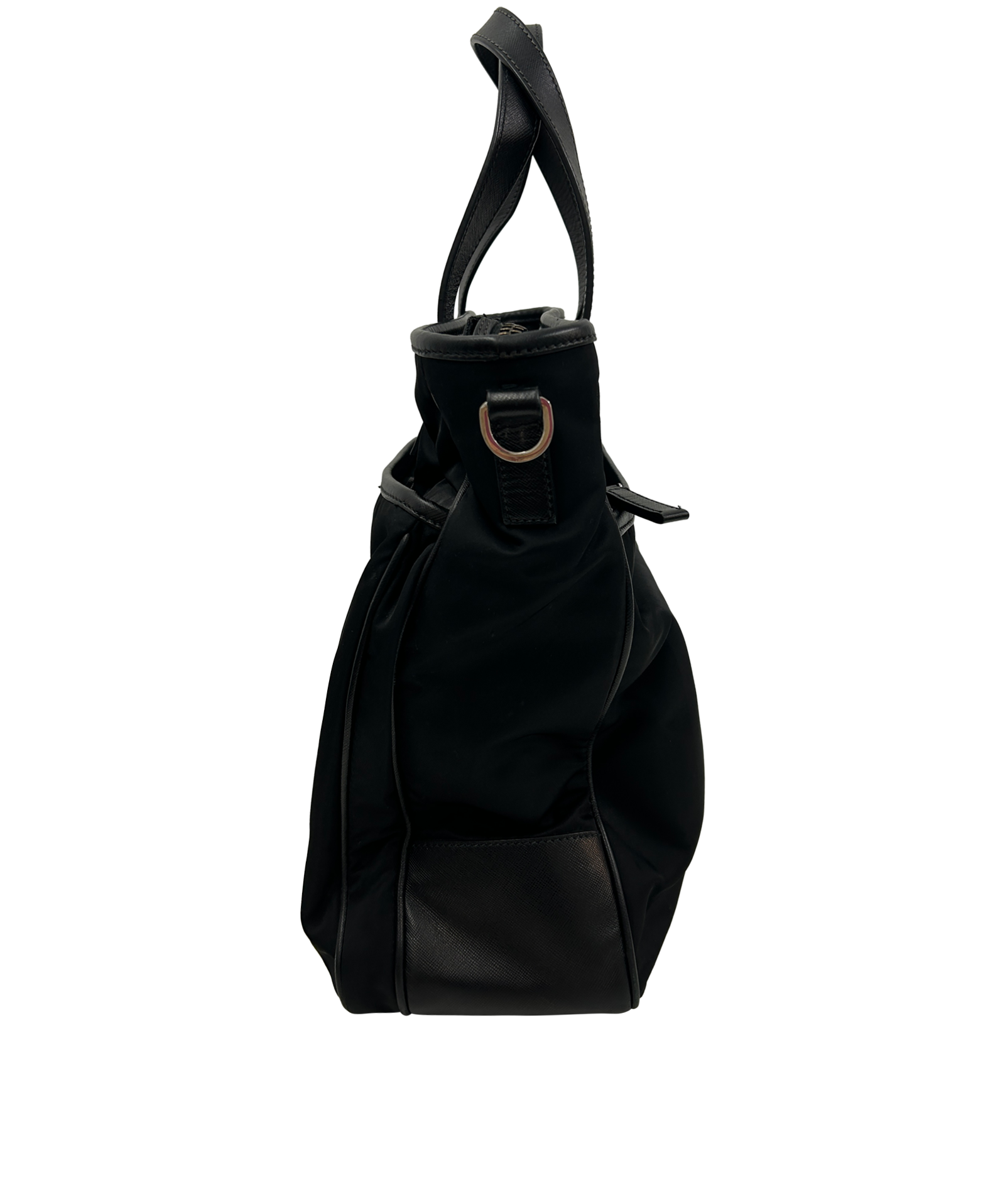 Tote Renylon, 890&euro;, Bolso, Negro, Tejido - General, Vista inferior