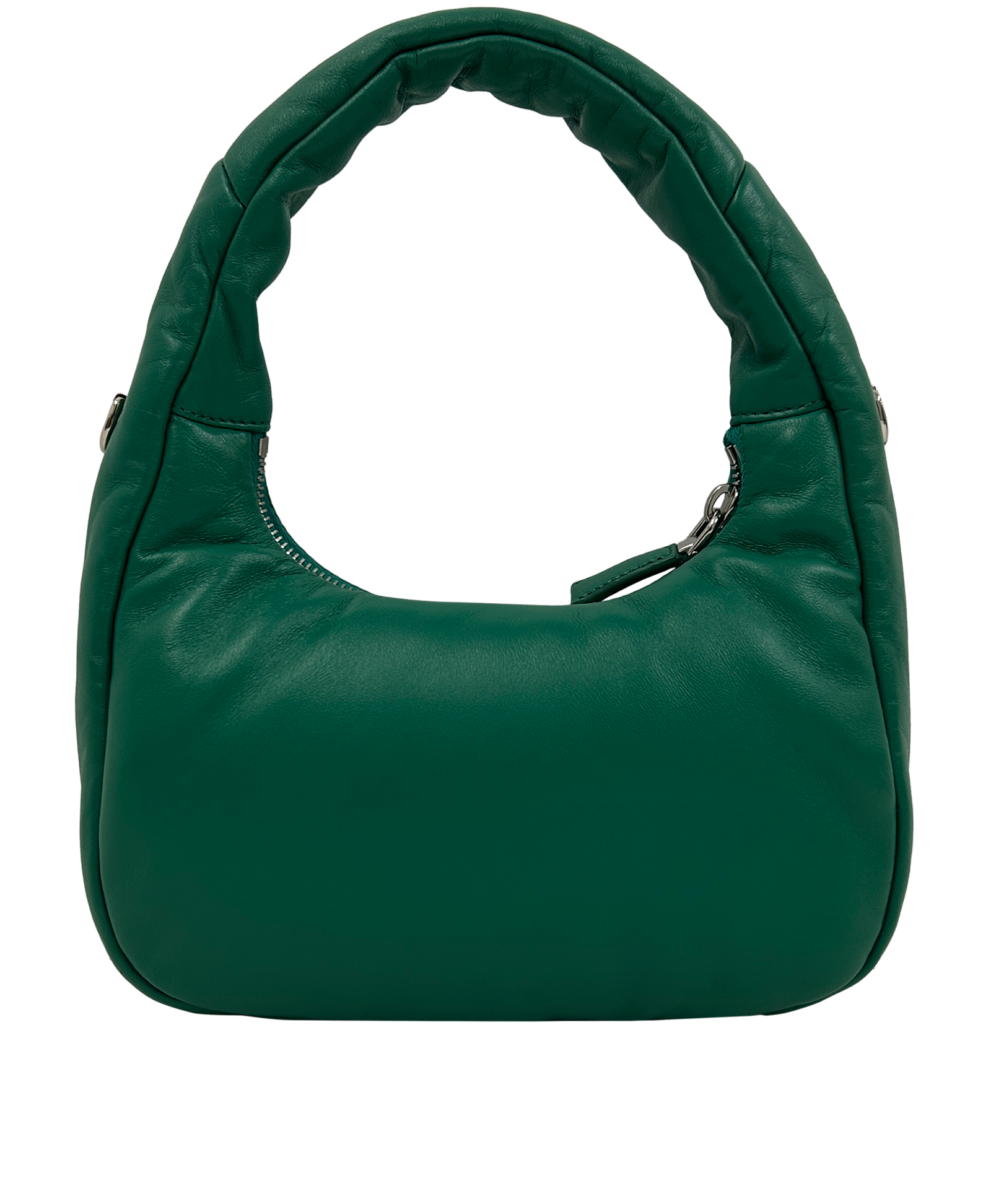 Mini Hobo Puffer, 1.450&euro;, Bolso, Verde, Animal - Piel, Vista trasera