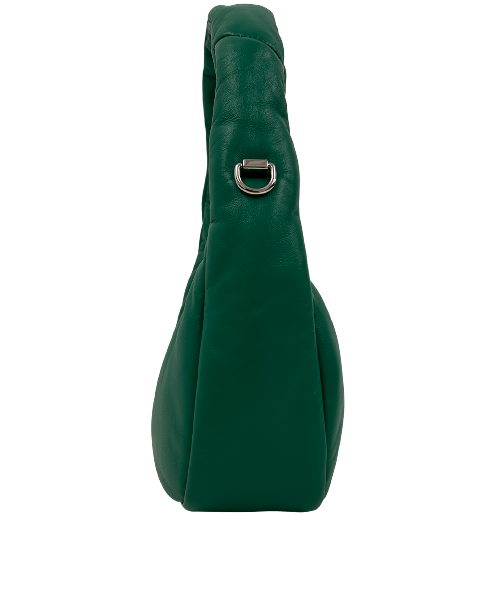 Mini Hobo Puffer, 1.450&euro;, Bolso, Verde, Animal - Piel, Vista lateral