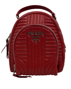 Mochila Piel, Rojo,4, 250