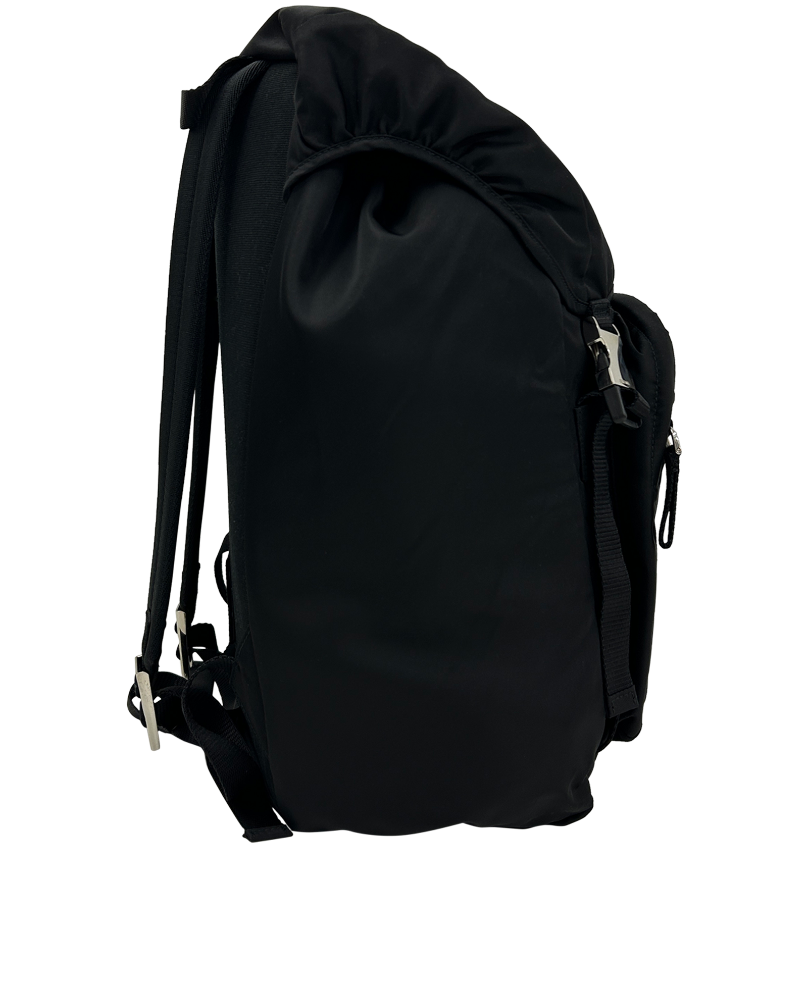Mochila, 490&euro;, Bolso, Negro, Polímero - Nylon, Vista lateral