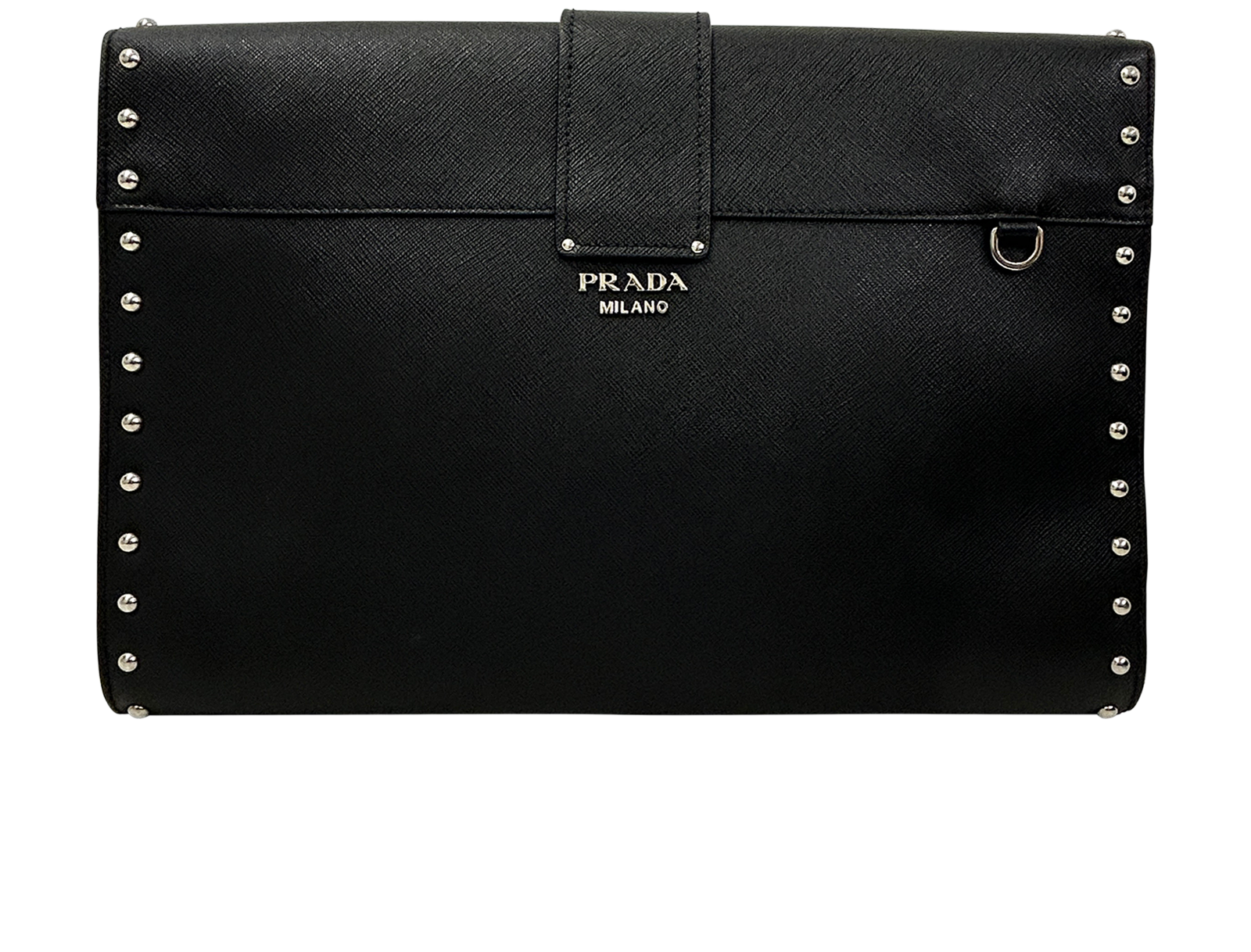 Cahier Clutch, 320&euro;, Bolso, Negro, Animal - Piel, Vista trasera