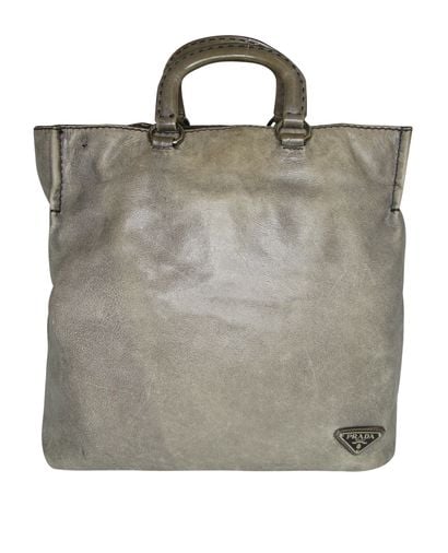 Soft Leather Tote, vista frontal