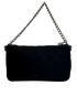 Quilted Nylon Chain Shoulder, 390&euro;, Bolso, Negro, Polímero - Nylon, Vista trasera