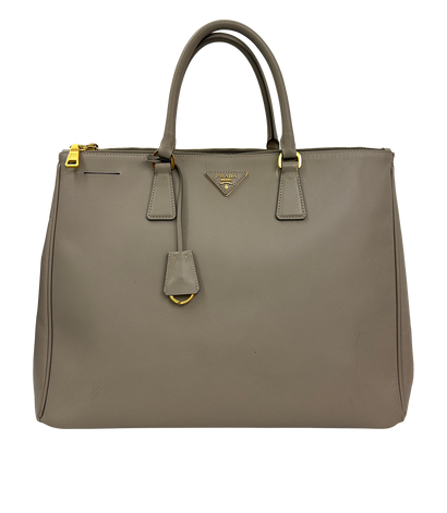 Galleria, 620€, Bolso, Beige, Animal - Piel, Vista frontal
