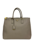 Galleria, 620€, Bolso, Beige, Animal - Piel, Vista frontal