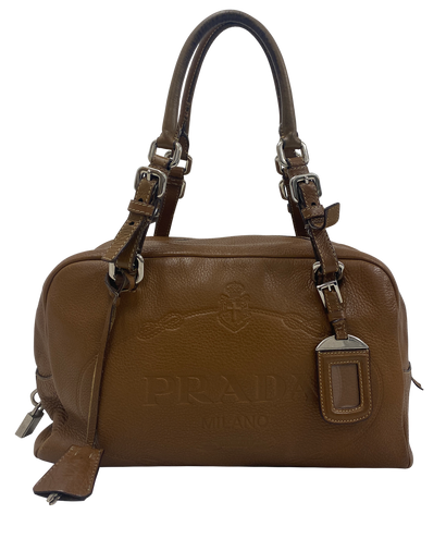 Bolso Al Hombro Vintage, 190&euro;, Bolso, Marrón, Animal - Piel, Vista frontal