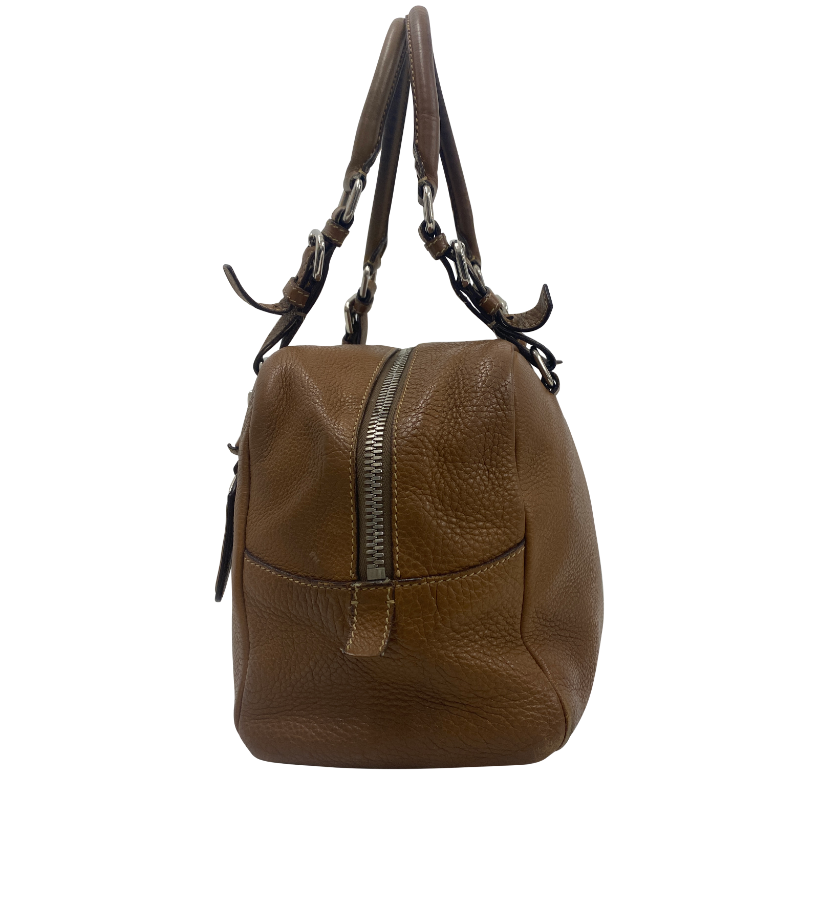 Bolso Al Hombro Vintage, 190&euro;, Bolso, Marrón, Animal - Piel, Vista inferior