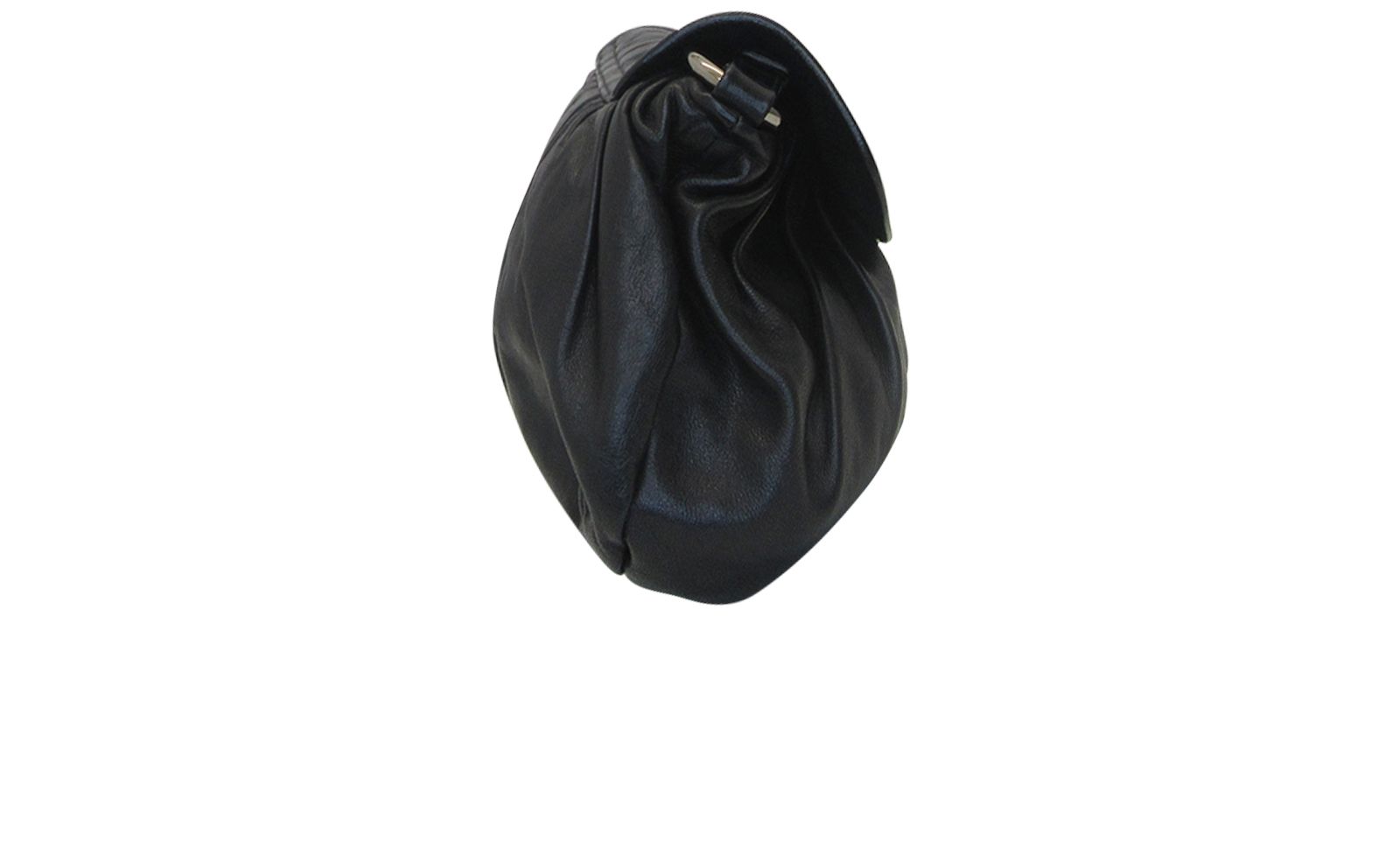 Bolso  Al Hombro Vintage, 390&euro;, Bolso, Negro, Animal - Piel, Vista lateral