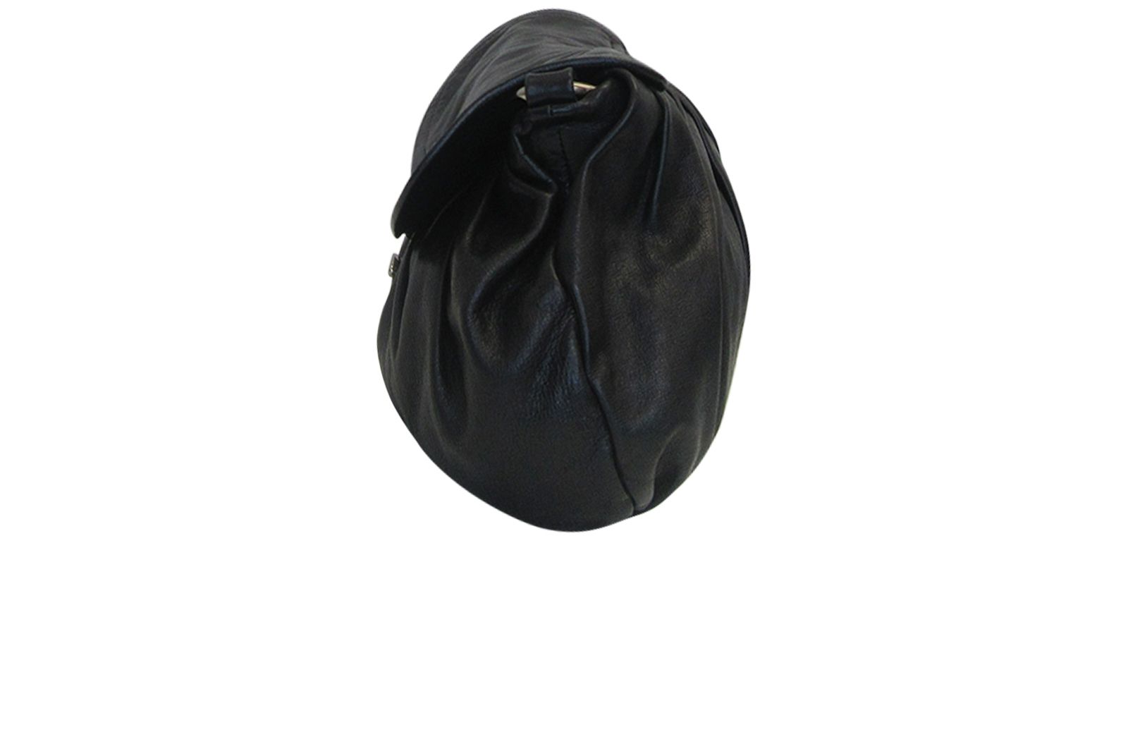 Bolso  Al Hombro Vintage, 390&euro;, Bolso, Negro, Animal - Piel, Vista inferior