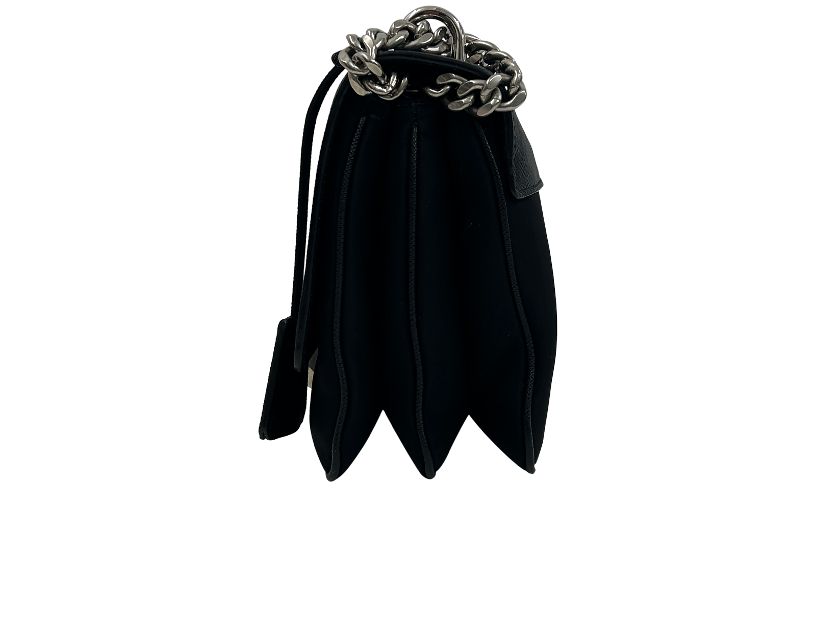 Bandolera Cierre, 690&euro;, Negro, Animal - Piel/Malla - Nylon, Vista inferior